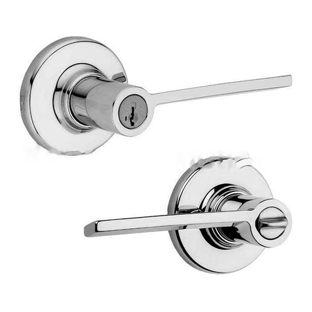 Kwikset Ladera Keyed Entry Lever 405LRL-RDT-26-SMT-6AL-RCS